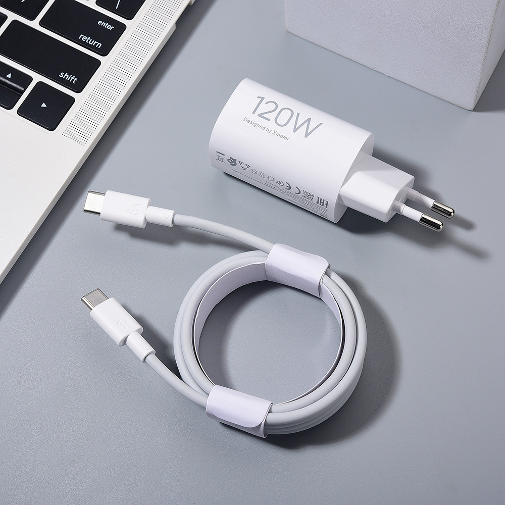 Original Xiaomi 120W Charger Turbo Fast Charging EU Hypercharge GaN อะแดปเตอร์สําหรับ XIAOMI Mi 17 1