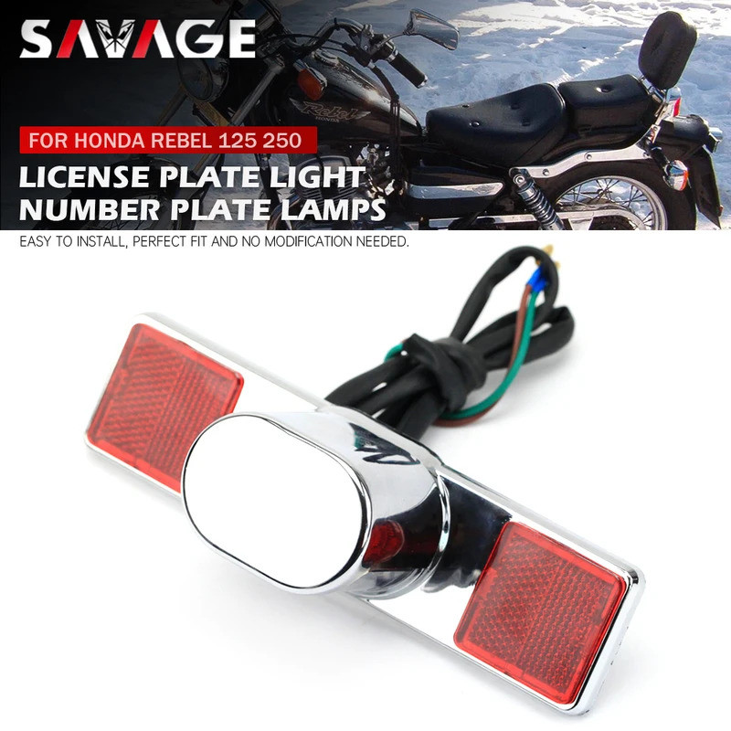 SA ป้ายทะเบียนรถสำหรับ HONDA CA 125/250 Rebel CMX 250 CMX250 CA125 CA250อุปกรณ์เสริมรถจักรยานยนต์ใบอ