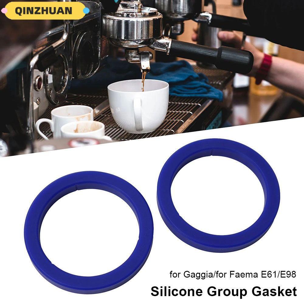 QINZHUAN 1 ชิ้น Group Head Seal Kit, Leakproof E61 ซิลิโคนกลุ่มปะเก็น, 8.5 มม.O-Ring ปะเก็น Coffeewa