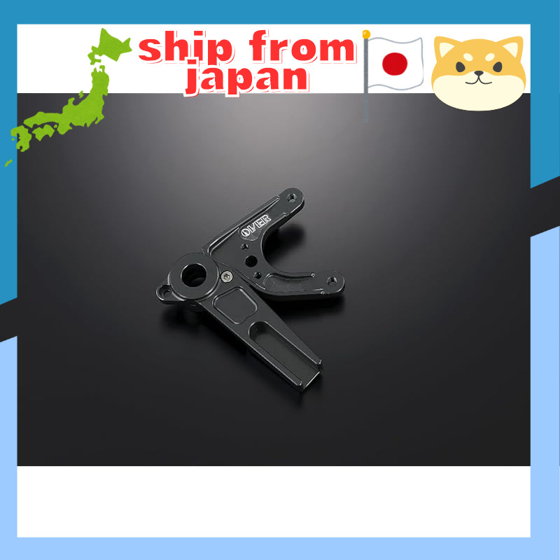 Over Racing R Caliper Support for Brembo 2P in Gunmetal for Z900RS. Enhance your bike's performance 