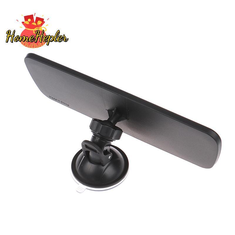 HomeHepler กระจกมองหลังกระจกดูดถ้วยมุมกว้างกระจกมองหลัง Universal 360° หมุนปรับดูกระจกรถด้านหลังกระจกใหม่