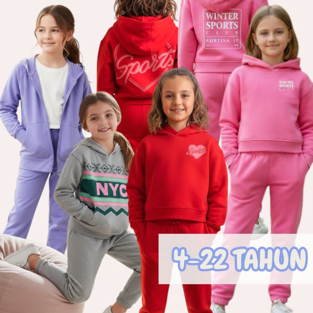 Xersion Branded Original Fashion Set for Girls 4-22 Years 3657
