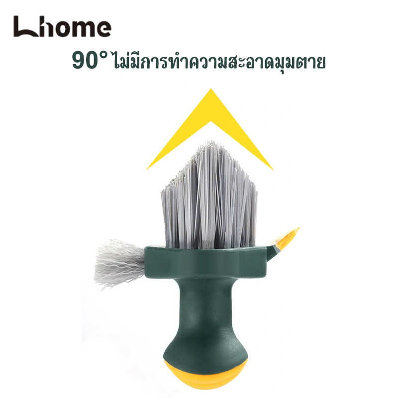 ซื้อ1แถม1!!! แปรงขัดร่องอเนกประสงค์สำหรับบ้าน ใช้ทำความสะอาดร่องกระเบื้อง ห้องน้ำ และพื้นที่อื่นๆ ราคา ถูกที่สุด ดีลบีเคเค แกลเลอรีภาพที่ 2