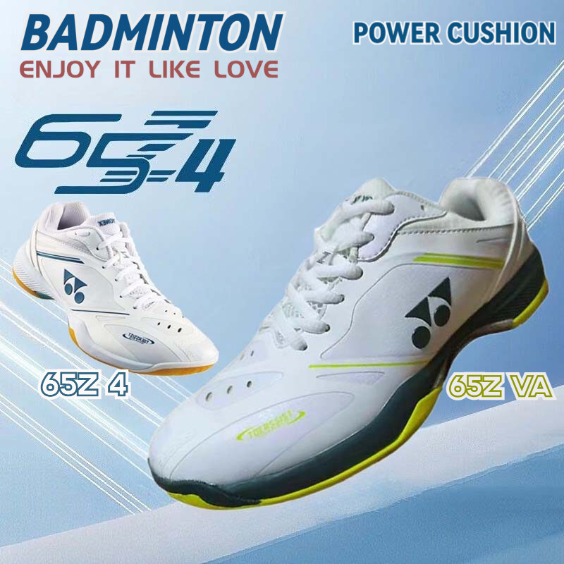 รองเท้าแบดมินตัน YONEX SHB65Z VA / SHB65Z4 | รองเท้ากีฬา Power Cushion รุ่นล่าสุด สำหรับผู้ชาย & ผู้
