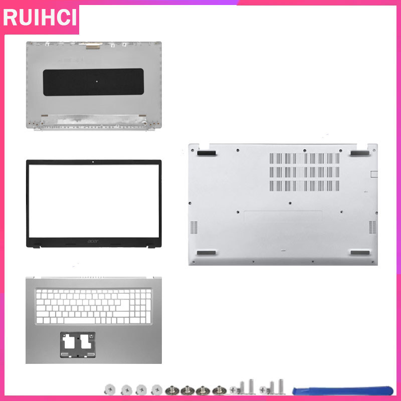 Fo Acer Aspire 3 N20C6 A317-58 A317-53 A317-33 A517-56G แล็ปท็อปใหม่ปกหลัง LCD ฝาปิดด้านหลังกรอบด้าน