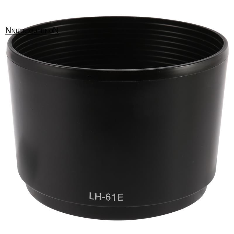 [ขายร้อน N]ฮูดเลนส์สําหรับ M.ZUIKO ED 75-300mm f/4.8-6.7 LH-61E สีดํา