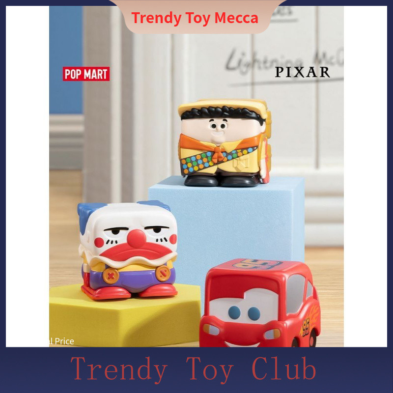 P POPMART POPMART Disney/Pixar POP CUBE-1 Series ฟิกเกอร์ Buzz Lightyear