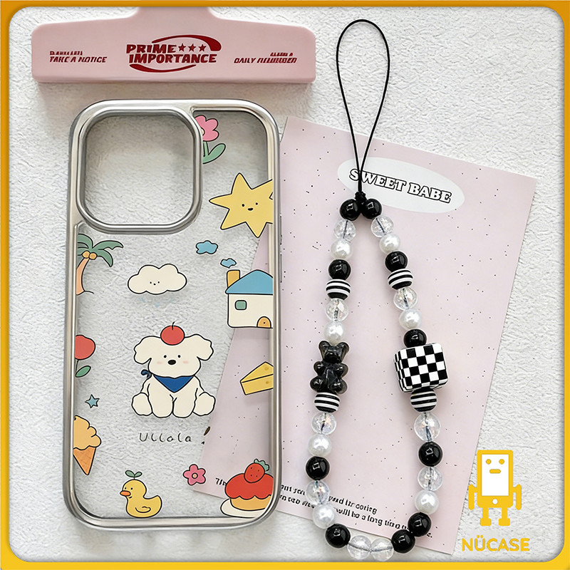 น่ารัก เคสไอโฟน Star Kirby การ์ตูน สำหรับ เคส IPhone 12 11 14 15 16 13 Pro Max 7 8 Plus XS XR X Max  โปร่งใส เคส