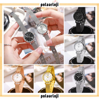 PA Jam Tangan Wanita Casual Analog Rantai Stainless Steel Pasir Korea Vintage Anak Remaja Dewasa RM271