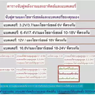 Buybuytech บอร์ดวงจรควบคุมพลังงานแสงอาทิตย์อัตโนมัติ3-45V