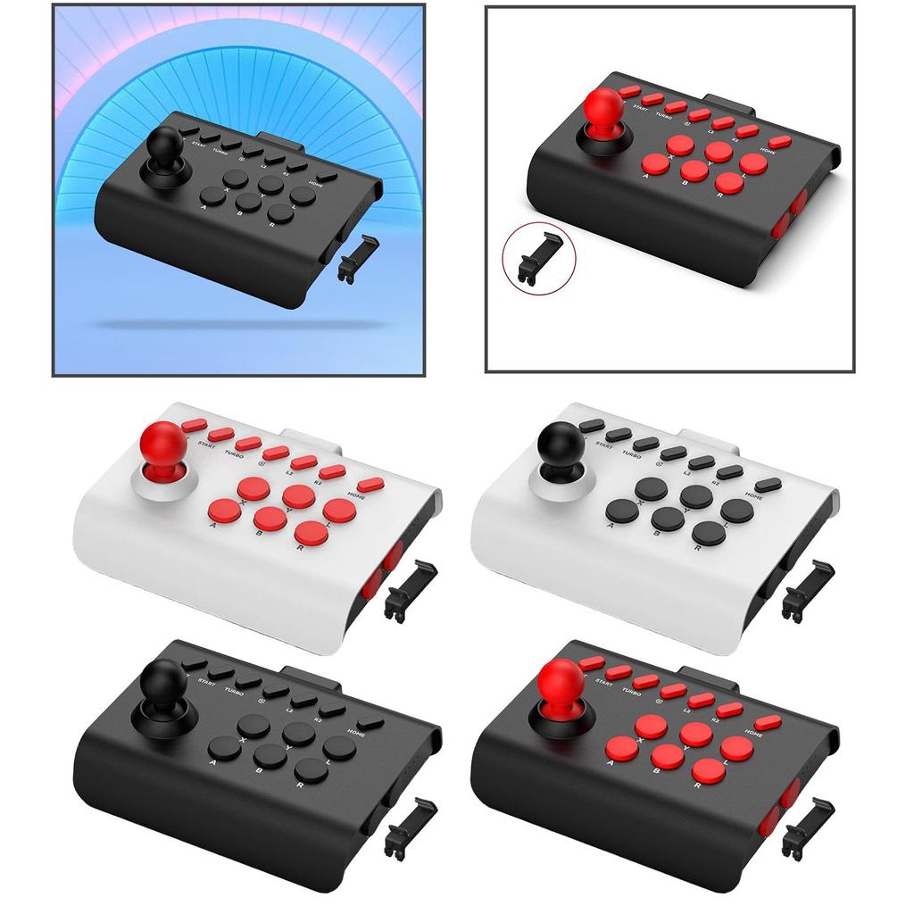 [Lszcx6l] จอยสติ๊กเกม Arcade Rocker รองรับการเชื่อมต่อ V5.0 แบบมีสาย Arcade Game Handle Controller ส