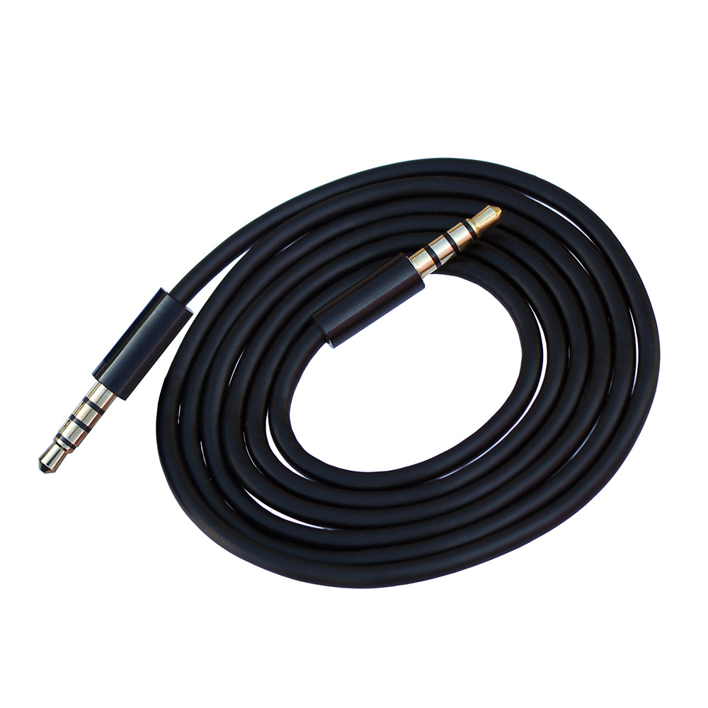 5M  4 Pole Stero Audio Cable Car AUX MP3/MP4 3.5mm Male to Male