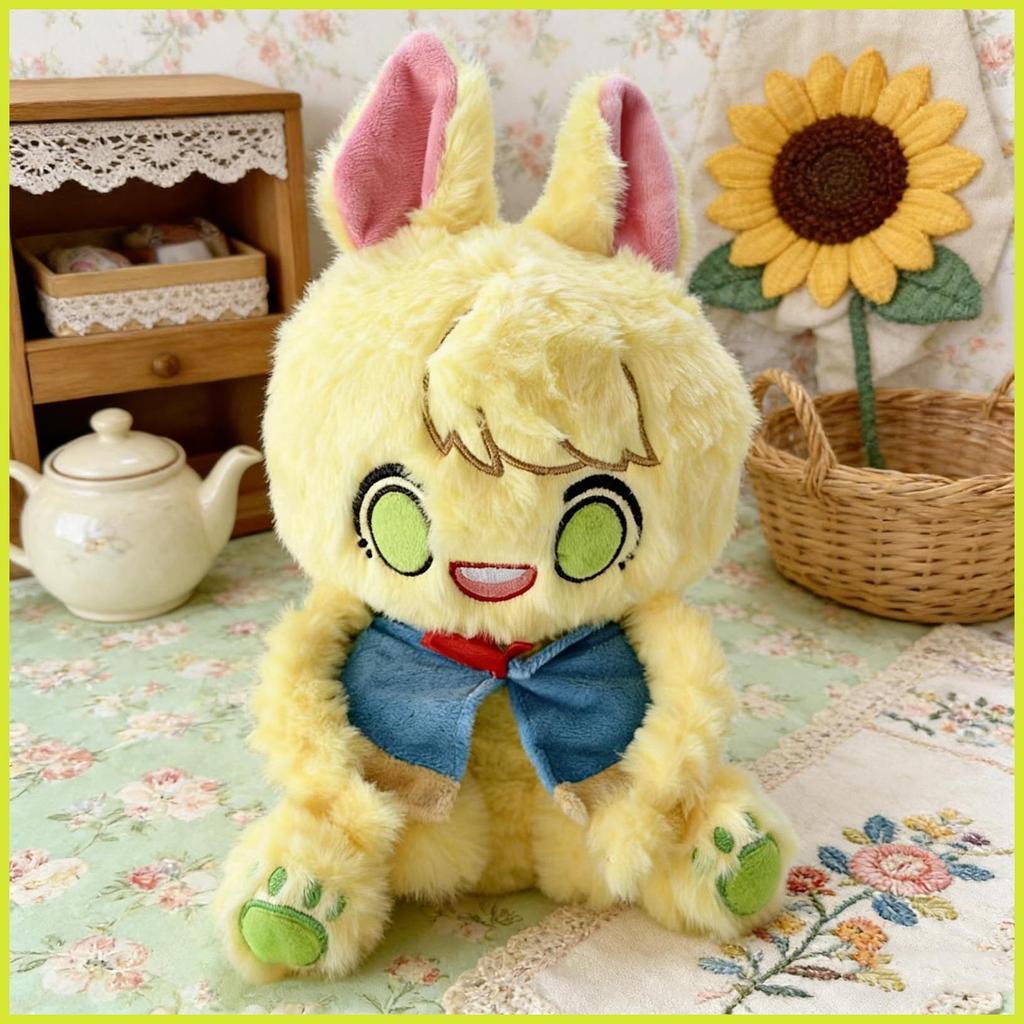 Anime Plush Anime Bunny Dog Home Decor Collectible Puppy ตุ๊กตาสัตว์ตุ๊กตาเด็กผู้ใหญ่แฟนรถ faotyph