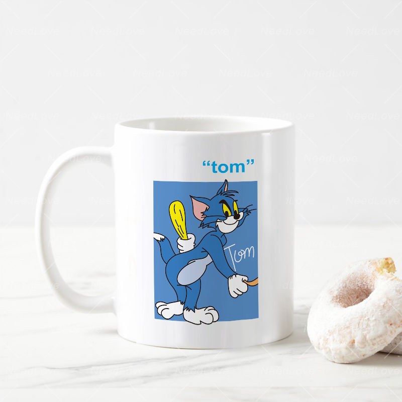 Tom and Jerry and Jerry Mug Tom Jerry Water Cup Couple Ceramic High-value Tom and Jerry And20260115