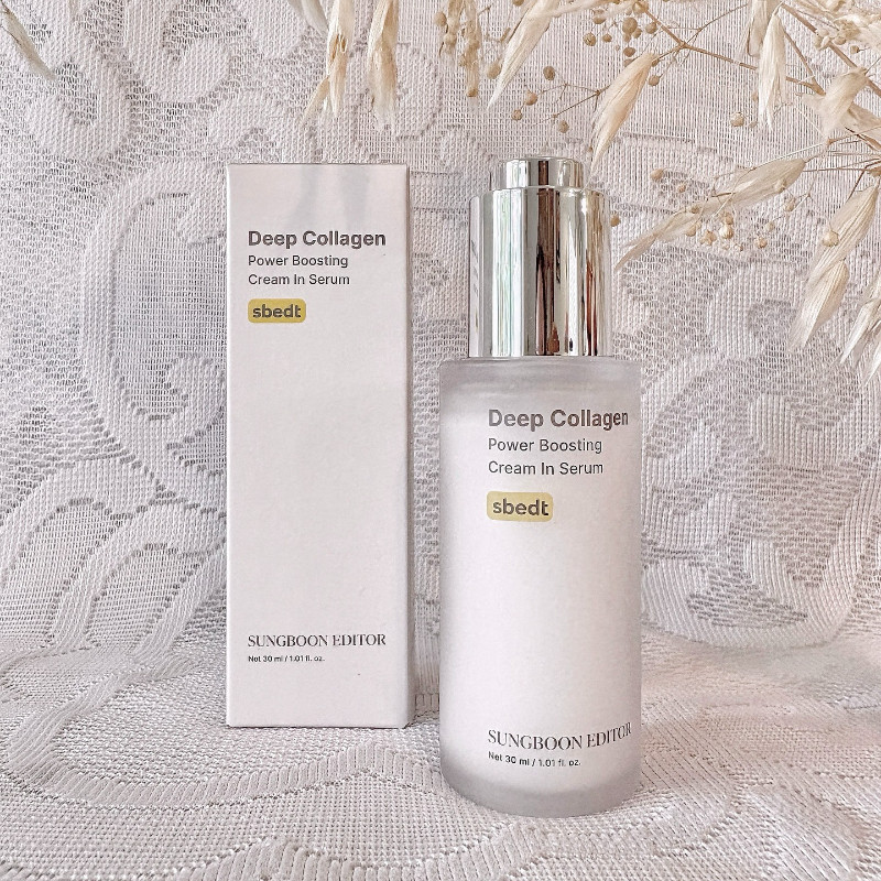 CODSUNGBOON EDITOR Deep Collagen Serum ครีมเซรั่มต่อต้านริ้วรอย คอลลาเจนแท้ Volufiline Radiant Elast