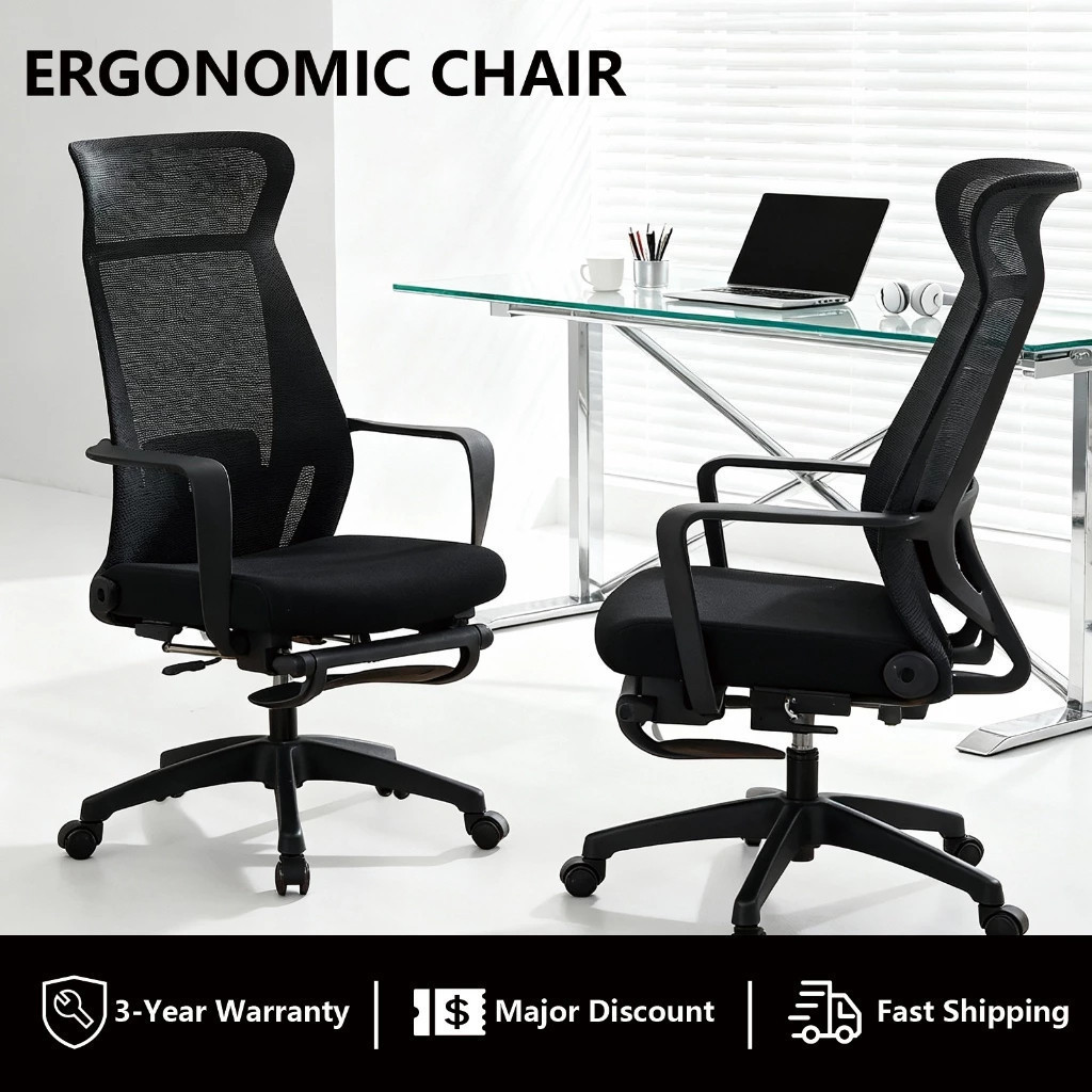 BOSEN Ergonomic Office Chair Chair Computer Chair Kerusi Gaming - 3 Years Official Warranty