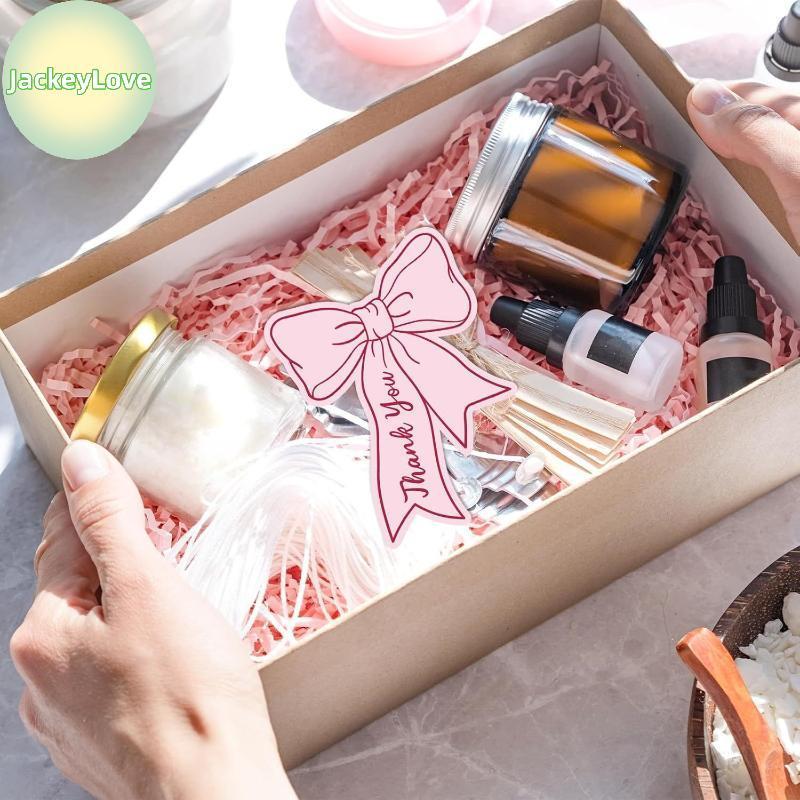 JackeyLovezz 50 ชิ้นโบว์ DIY ที่เขียนด้วยลายมือครอบครัวของขวัญการ์ดของขวัญวันเกิดเด็กการ์ดร้านอาหารธุรกิจขอบคุณการ์ด TH - รูปที่ 2