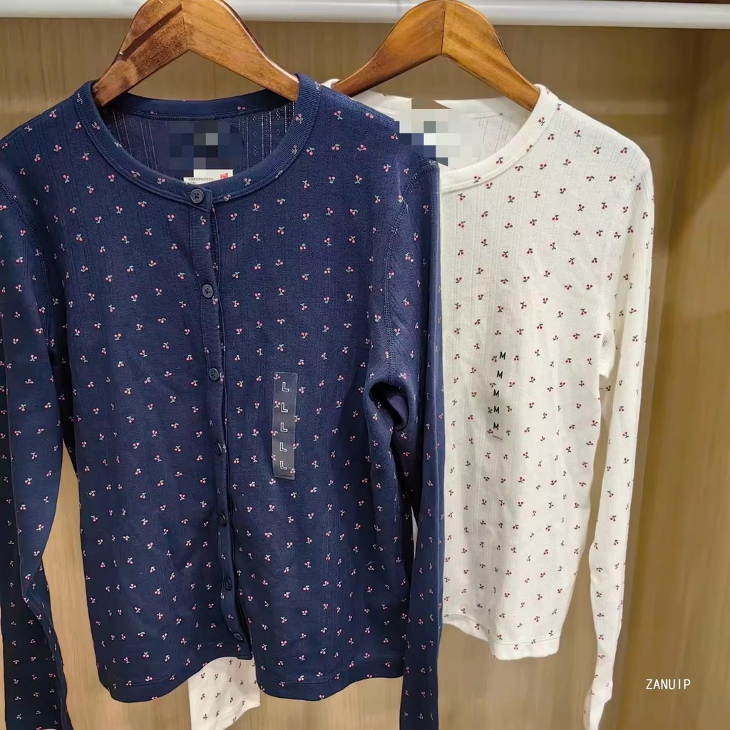 เสื้อคาร์ดิแกน Jacquard Ribbed ทรงแขนยาว เหมาะสำหรับสไตล์ฤดูใบไม้ผลิ