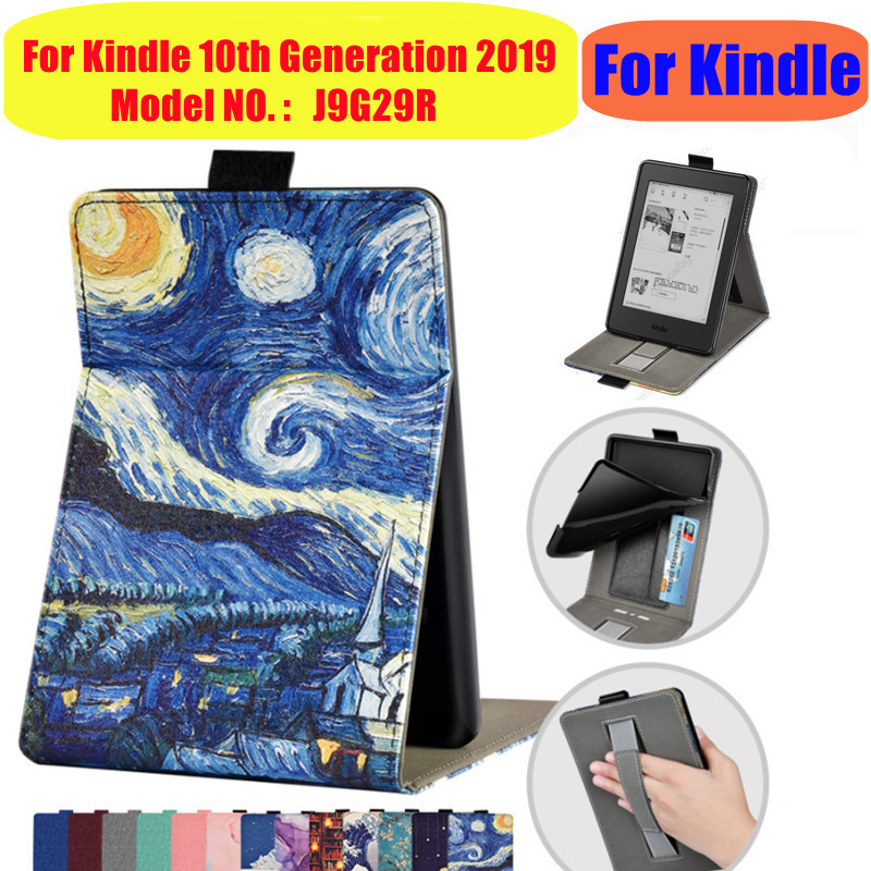 ขาตั้งเข็มขัดมือสําหรับ Kindle 10th Gen Generation 2019 Release รุ่นคือ J9G29R Ebook Wake Sleep Fund