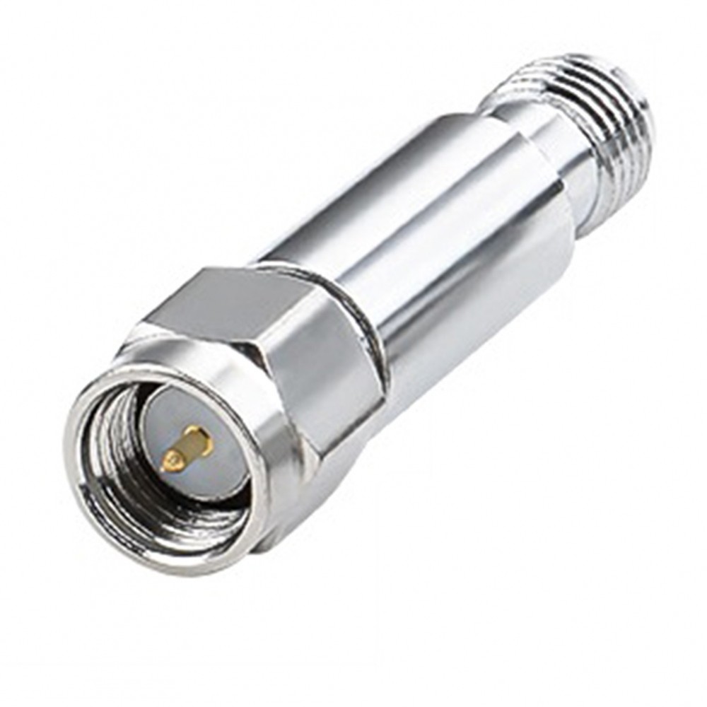 10dB RF Attenuator 10 DB ±0.5 DB DC ถึง 8 GHz 50Ω Impedance 2W Power Handling