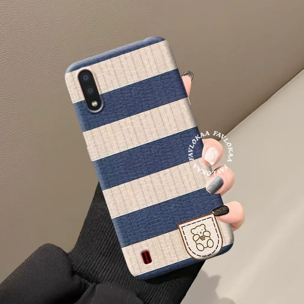 (FL02) เคส Samsung A01 A01Core A02 A03Core Fashion Case Softcase Macaron Silicone TPU