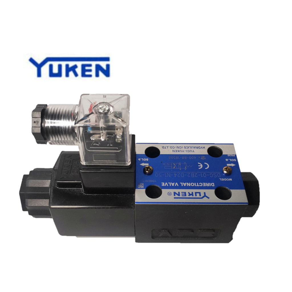 YUKEN โซลินอยด์วาล์ว DSG-01-2B2/2B3/2B3/2B8/2B3B/2B3A/2B60B-D24/A240