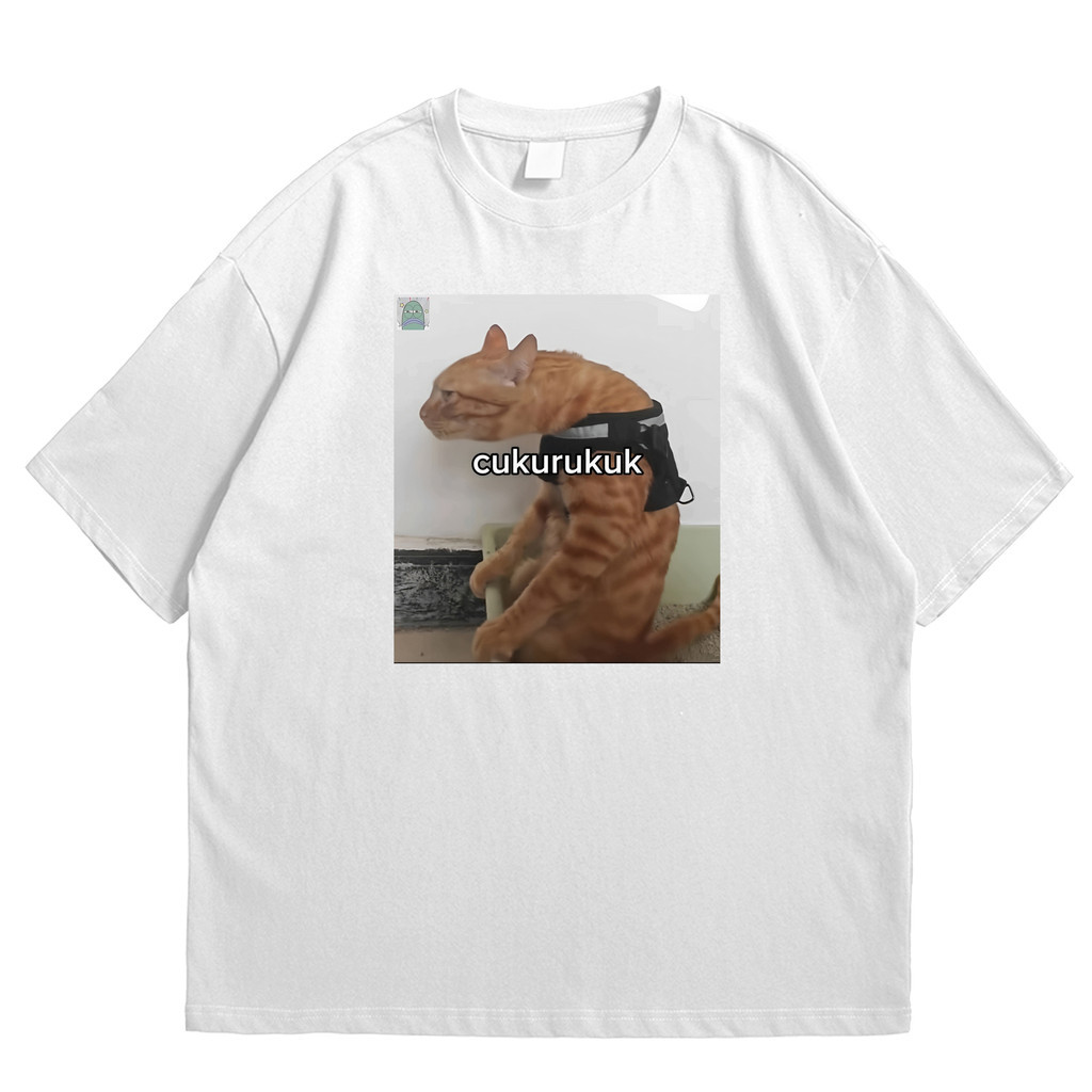 เสื้อยืด Cat Meme โกนหนวด - เสื้อยืด DTF MEME สําหรับผู้ชาย Unisex