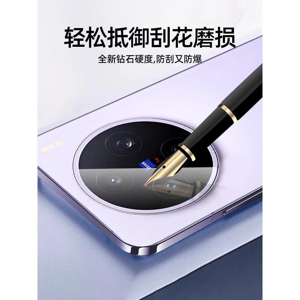 Lvlian เหมาะสําหรับ vivox200s ฟิล์มเลนส์ vivox200pro ฟิล์มกล้อง x200 ฟิล์มนิรภัยป้องกัน x100s โทรศัพ