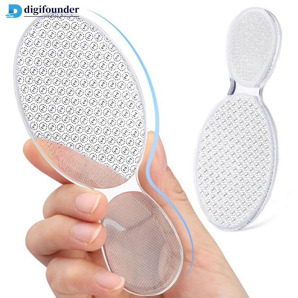 DIGIFOUNDER เท้าแคลลัส Remover สองด้านเท้า Rasp ส้นแฟ้ม Dead Skin แคลลัส Remover เท้า Scrubber Pedic