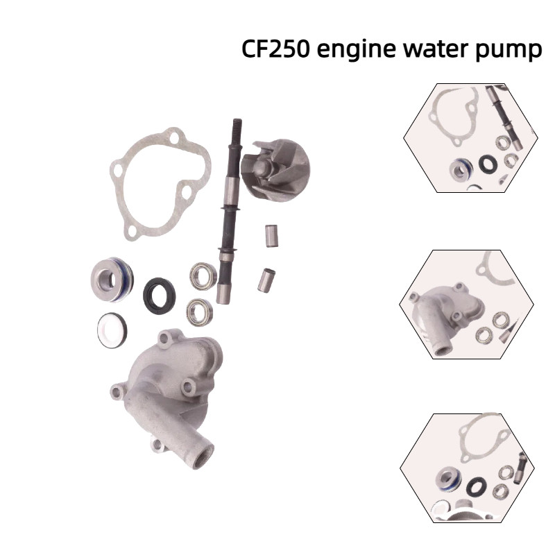 CF250 ชุดปั๊มน้ําเครื่องยนต์ Moto 250cc CF250 Cfmoto มอเตอร์ปั๊มน้ําใหม่สําหรับ CH250 CN250 250cc