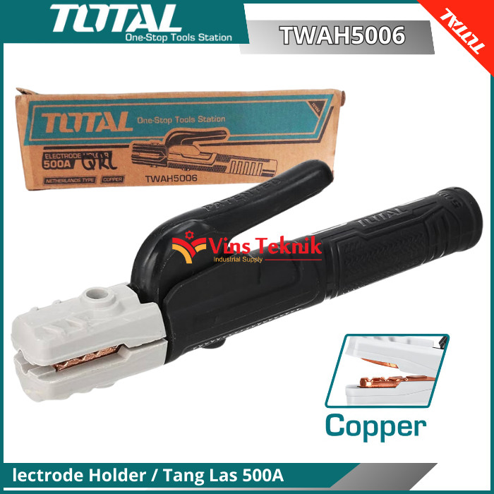 ที่วางอิเล็กโทรด MMA เชื่อม Rod เชื่อมคีม 500A TOTAL TWAH5006