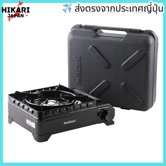 Iwatani Iwatani Iwatani Cassette Stove Cassette Fu Tough Maru with Case Camping Outdoor BBQ Stove Po