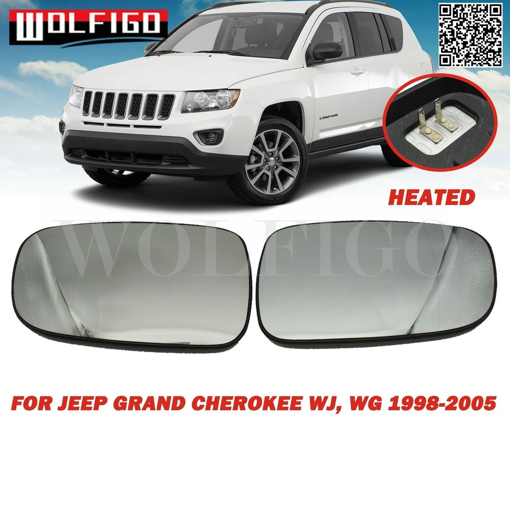 ใหม่สําหรับ Jeep Grand Cherokee WJ WG 1998- 1999 2000 2001 2002 2003 2004 2005 ซ้ายขวาอุ่นรถ Wing ir