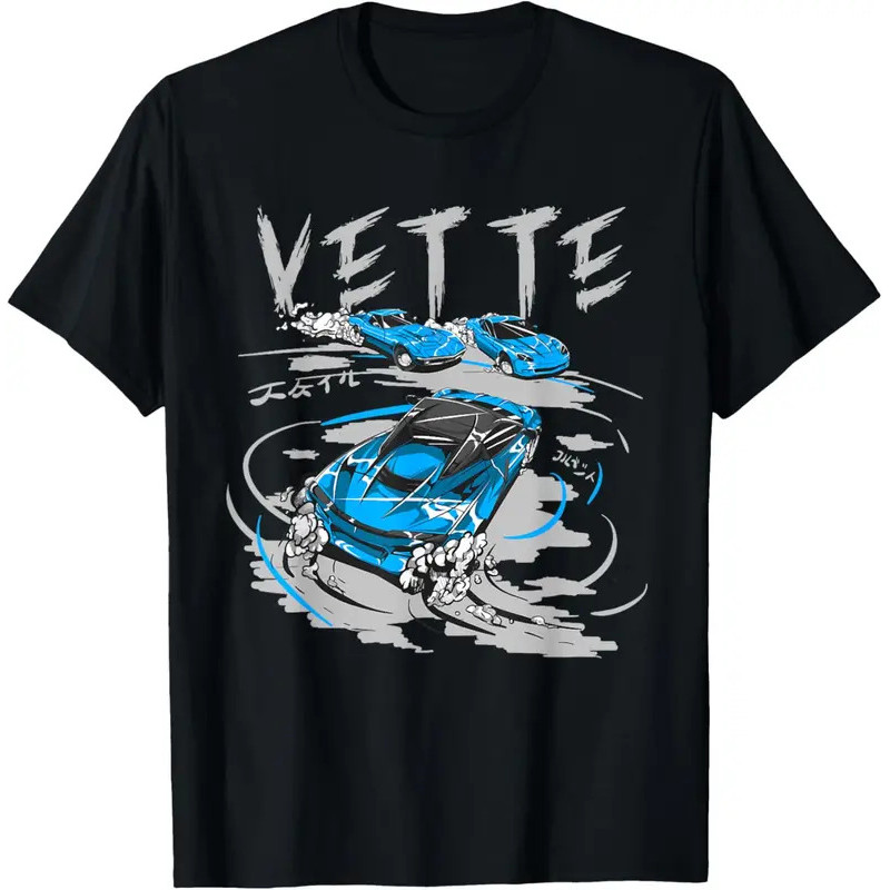 เสื้อยืดกีฬารถยนต์ Chevrolet Corvette Z06 ZR1