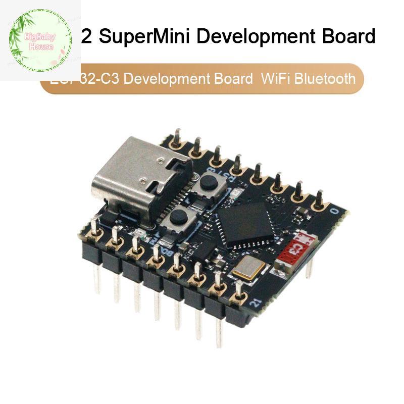 BigBabyHouse ESP32-C3 บอร์ดพัฒนา ESP32 บอร์ดพัฒนา ESP32 บอร์ดพัฒนา Wifi อุปกรณ์เสริมสูง TH