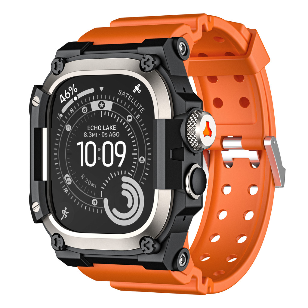 สายรัดบูรณาการที่ทนทานพร้อมเคสสําหรับ Apple Watch Ultra รูปที่ 7