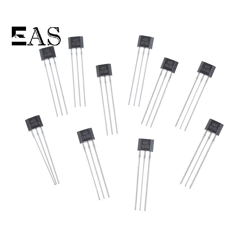 [EA] 10 ชิ้นองค์ประกอบฮอลล์ 49E OH49E SS49E เซ็นเซอร์เชิงเส้น TH