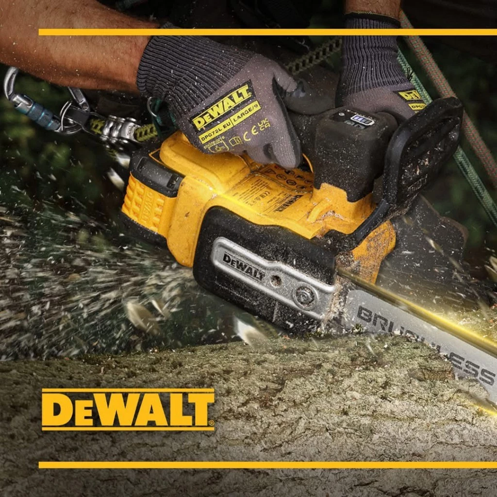 DEWALT เลื่อยโซ่ยนต์ไร้สาย 60V รุ่น DCMCST632N-B1 เครื่องเปล่า thumbnail 9