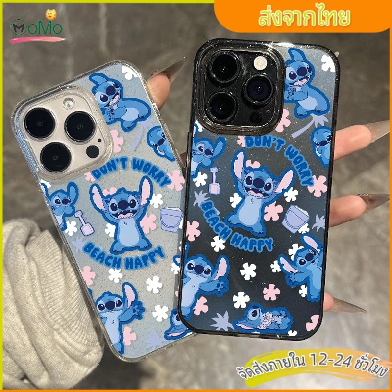 ✨️puppy น่ารักกระต่ายน้อยสีสันดอกไม้ เคส IPhone 11 17 14 15 12 13 Pro Max 8 7 8Plus X 7Plus XR 15 14 Plus XS Max SE2020