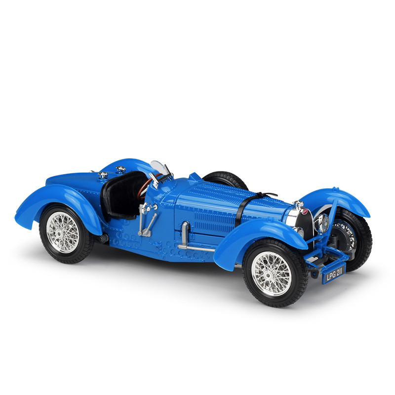 1: 18 Bugatti 1934 Bugatti Type 59 จําลองรถของเล่นคลาสสิก