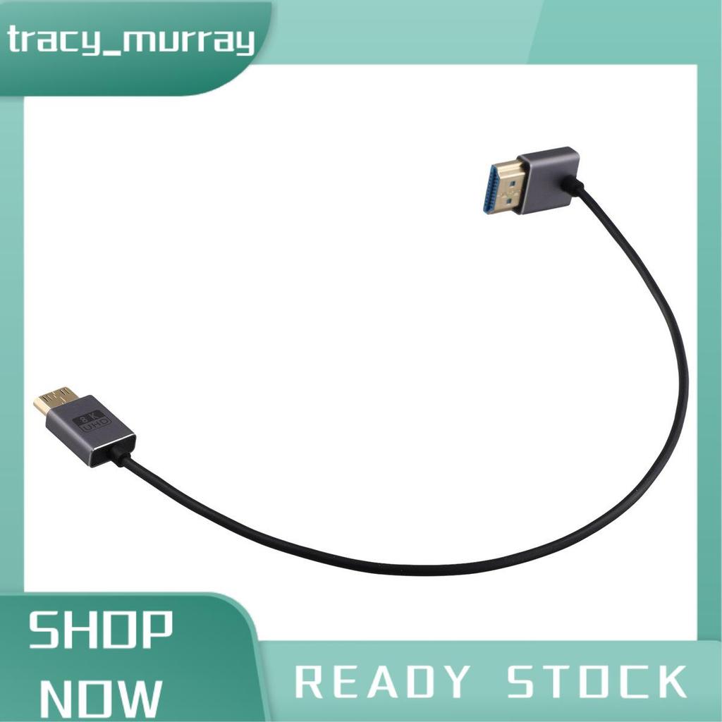 tracy_murray Digital Camera Mini - Compatible Cable 8K 60Hz Line สําหรับกล้อง 8K Mini OD2.5mm HD 2.1