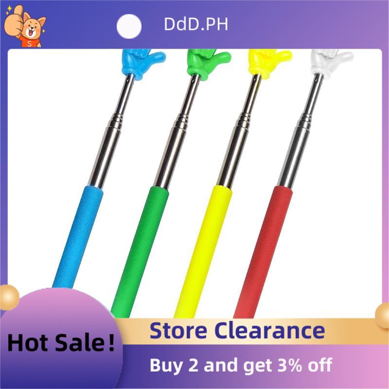 4 ชิ้นครู Pointer Stick Telescoping Hand Pointer Retractable Pointer Finger Reading Aid สําหรับ Pres