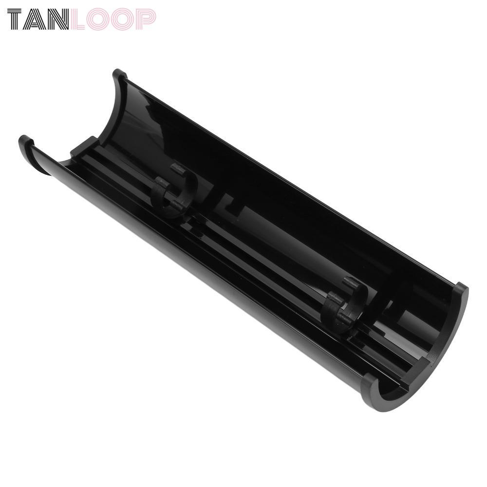 TANLOOP ฝาครอบโคมไฟตู้ปลา, ABS ฮูดโคมไฟตู้ปลาก่อสร้างที่ทนทาน, ติดตั้งง่ายสีดําน้ําหนักเบาอเนกประสงค