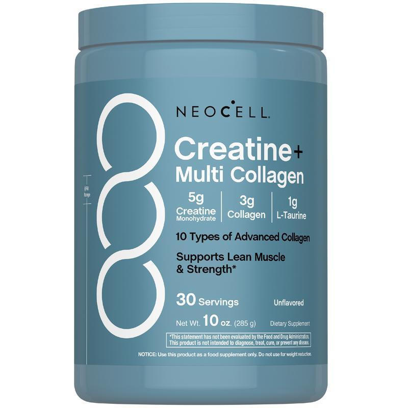 NeoCell Monohydrate Creatine Powder-30 เสิร์ฟ-บรรจุหลายคอลลาเจนเปปไทด์-ไม่มีกลิ่น-เหมาะสําหรับผู้หญิ