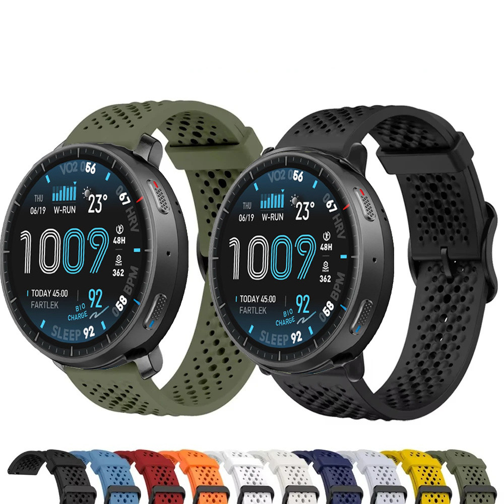 สายซิลิโคนสําหรับ Amazfit Active Max สายนาฬิกาสร้อยข้อมือแบบปลดเร็วสําหรับสายนาฬิกา Amazfit Active 2