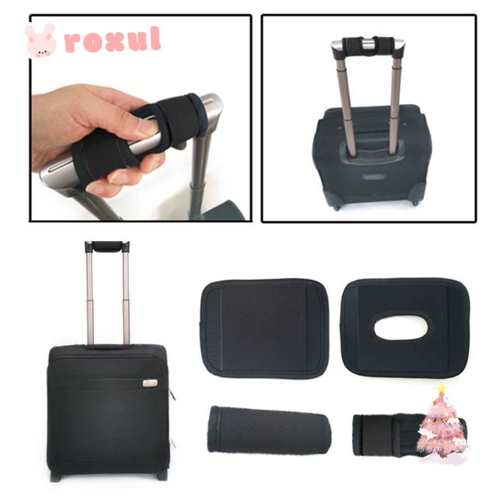 Roxul ผ้าพันมือจับกระเป๋าเดินทาง, Neoprene สบาย Grip ฝาครอบป้องกัน, Identifier รถเข็นเด็กกระเป๋าเดินทาง Soft Grip Cover