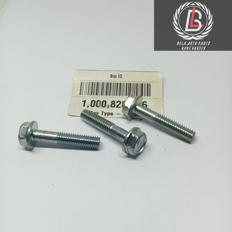 STORE BLA BOLT FLANGE 6X30 MM BOLT 10 CAP LENGTH 3CM ORIGINAL