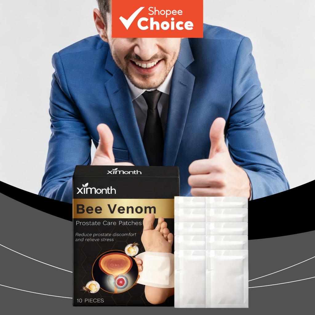 Ximonth Bee Venom Men Patch สําหรับผิวผ่อนคลายและการปกป้องสุขภาพประจําวัน