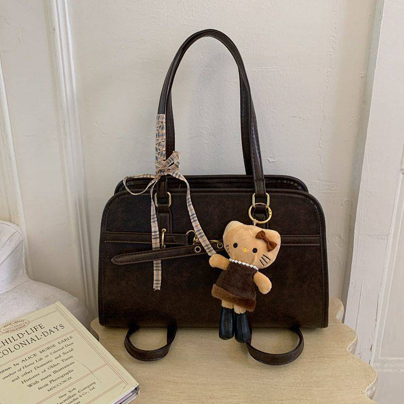 Retro Underarm Bag Autumn Shoulder Bag Portable Commuter Pillow Bag Retro Underarm Bag Autumn Should