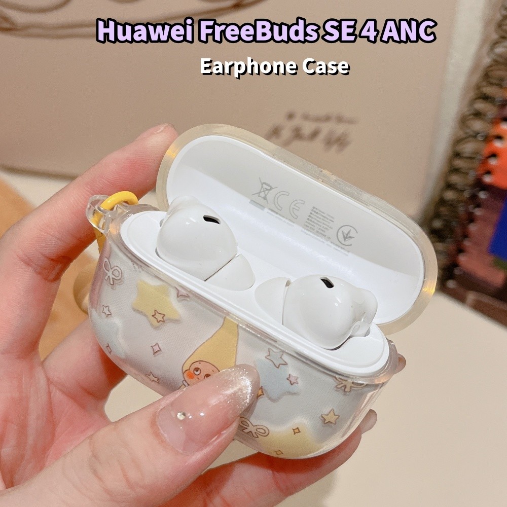 จัดหาโดยตรงสําหรับ Huawei FreeBuds SE 4 ANC Case Casing Soft Silicone Cartoon Cute Headphone Case Cover
